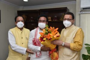 Tourism Minister G. Pushkar Singh Dhami met Kishan Reddy, made these proposals for the state