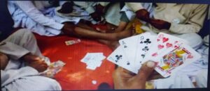 जुआं खेलते रंगेहाथों गिरफ्तार